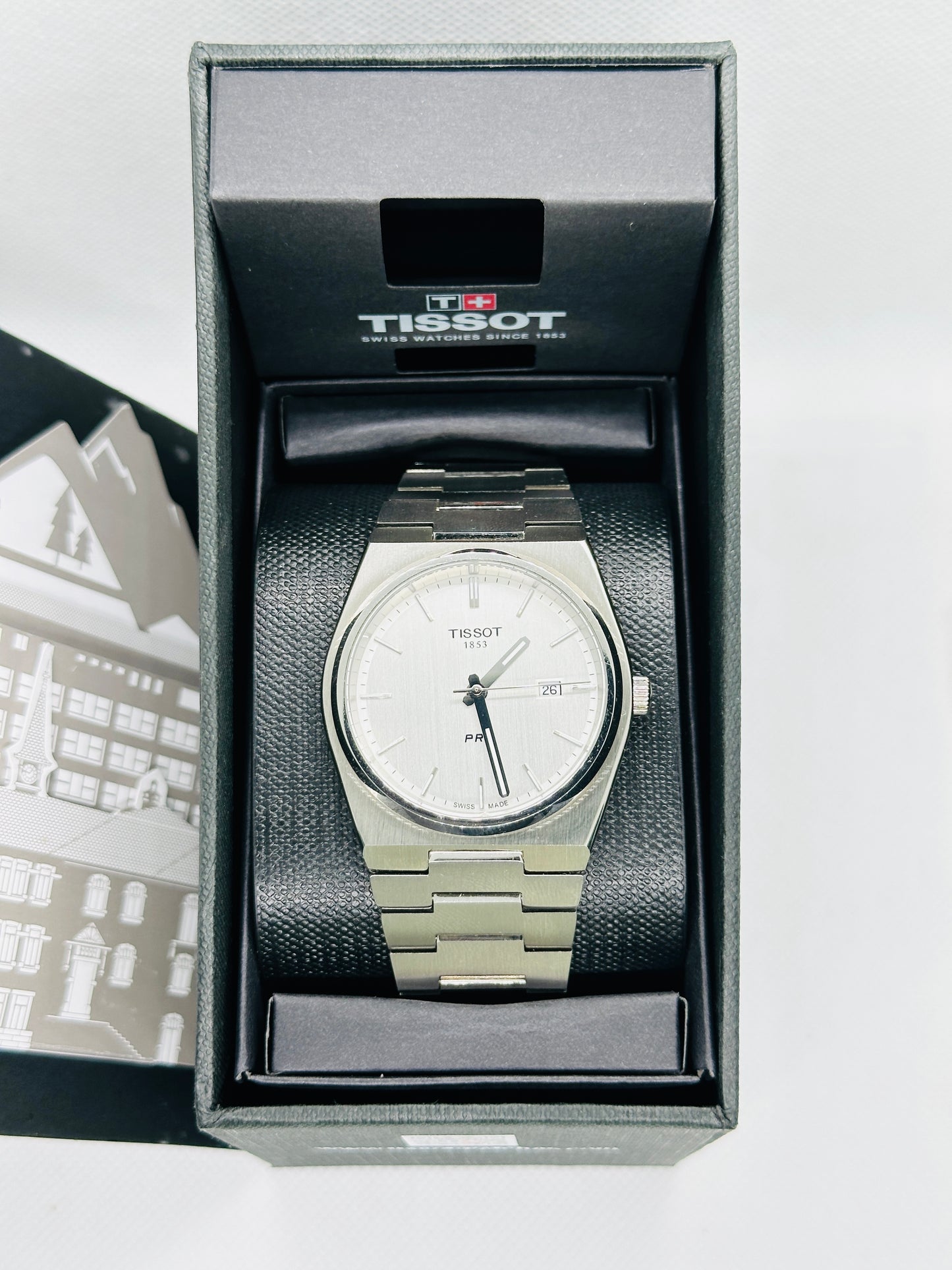 PRX Powermatic 80 40mm Silver Men's Watch With Original Box