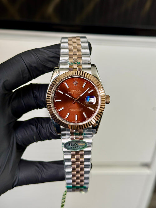 Rolex Date-Just - Chocolate