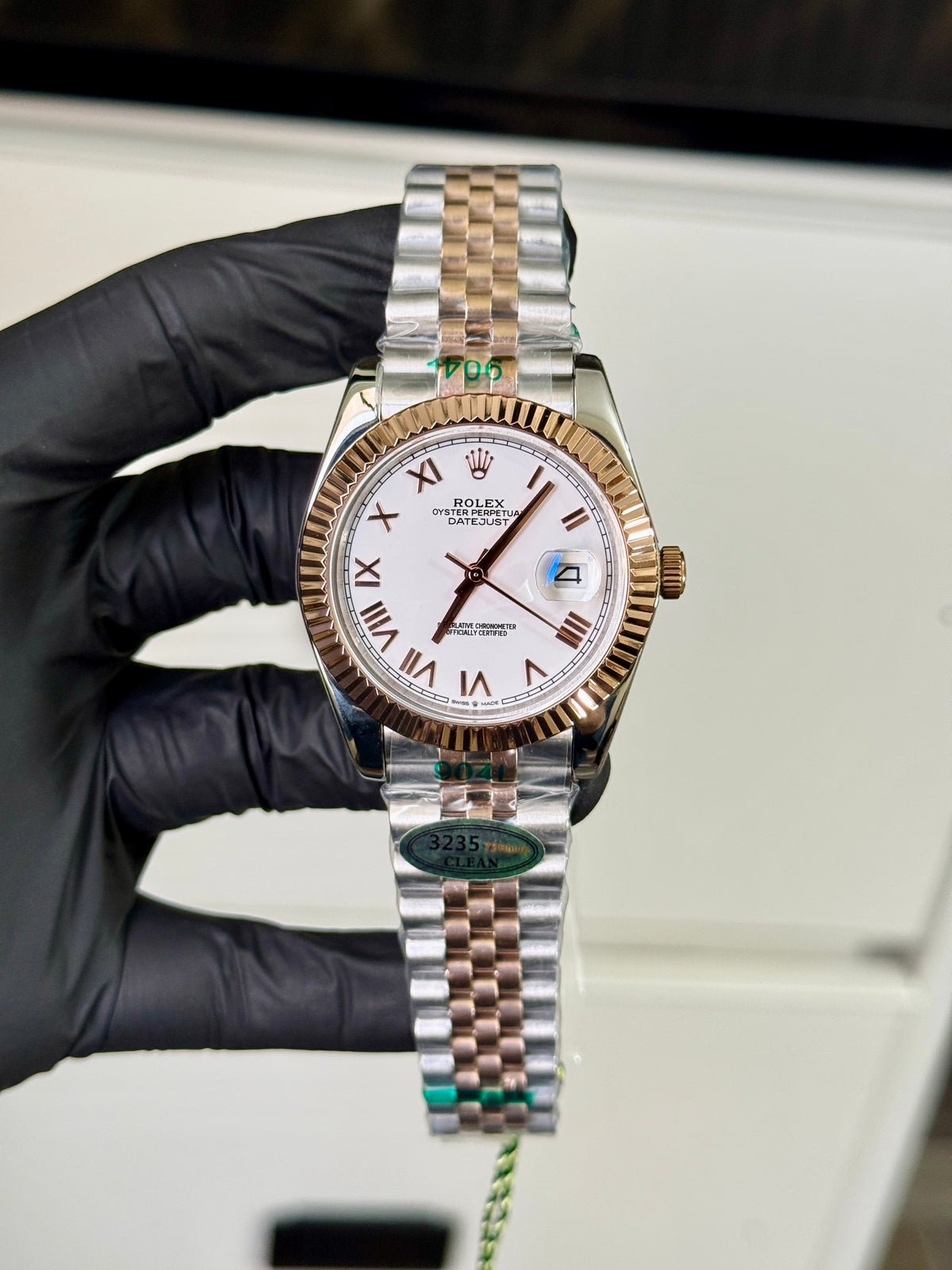 Rolex Date-Just - White